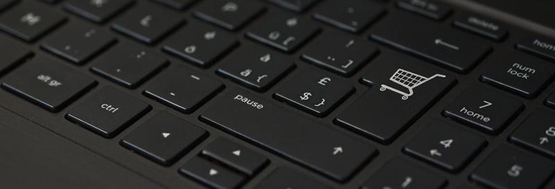 Ein Ausschnitt einer Tastatur