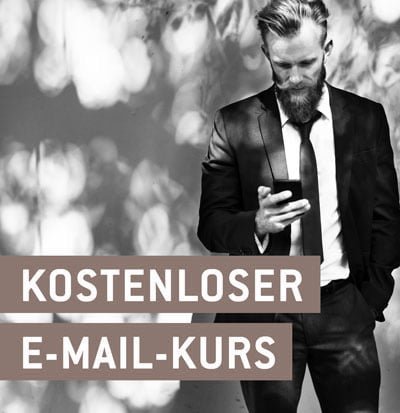 Holen Sie sich jetzt den kostenlosen E-Mail-Kurs Holen Sie sich jetzt den kostenlosen E-Mail-Kurs