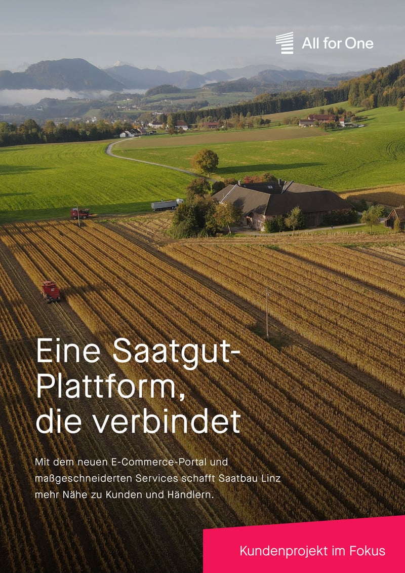 Eine Saatgut-Plattform, die verbindet cover
