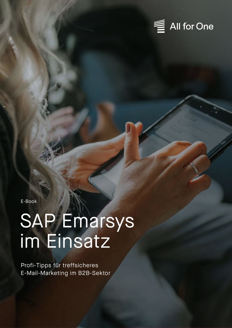SAP Emarsys im Einsatz cover