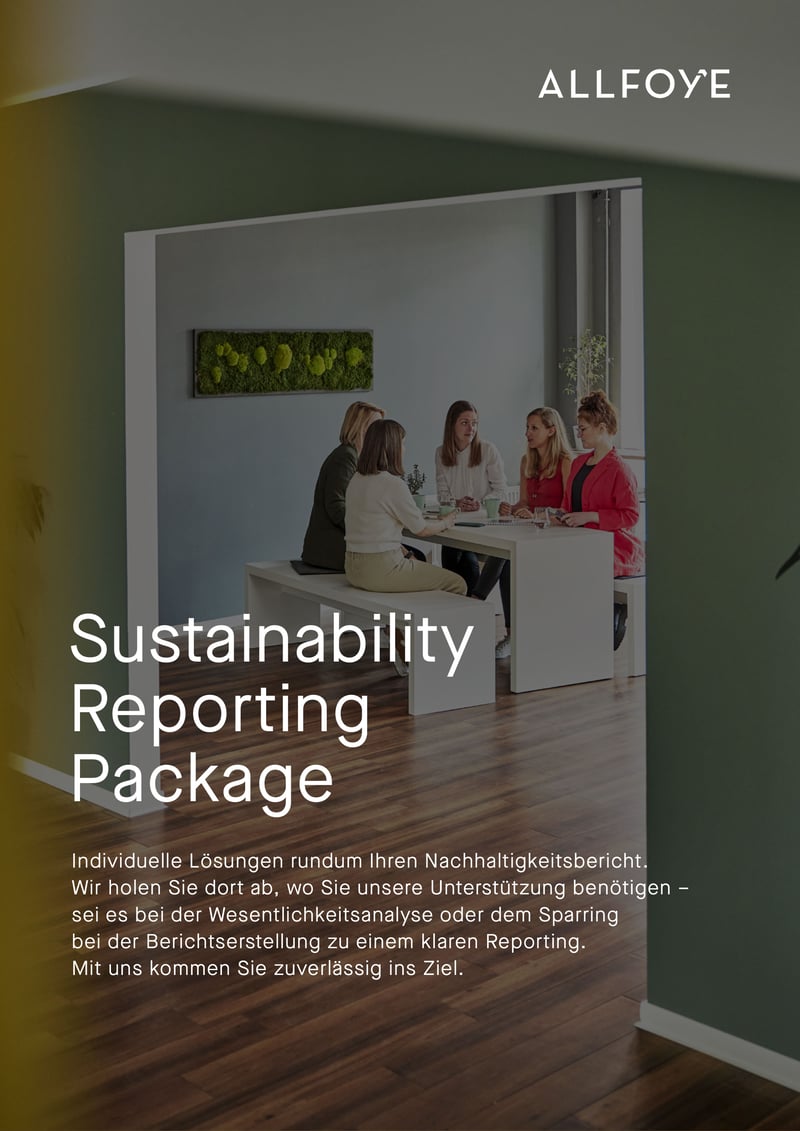 Sustainability Reporting Package Titelbild