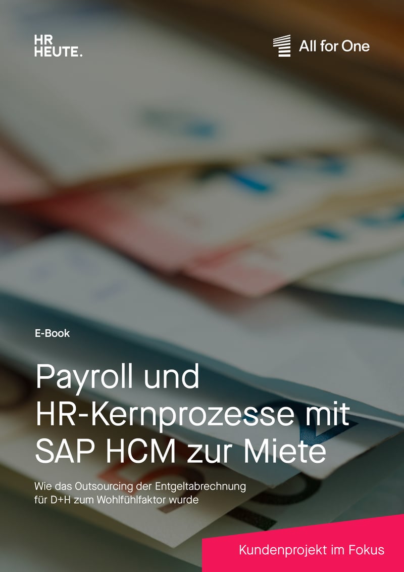 Kundenprojekt: D+H Outsourcing der Abrechnung mit SAP HCM zur Miete cover