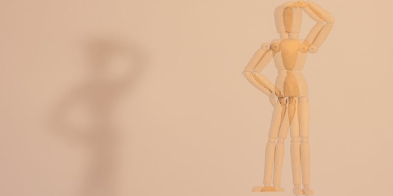 Holzfigur