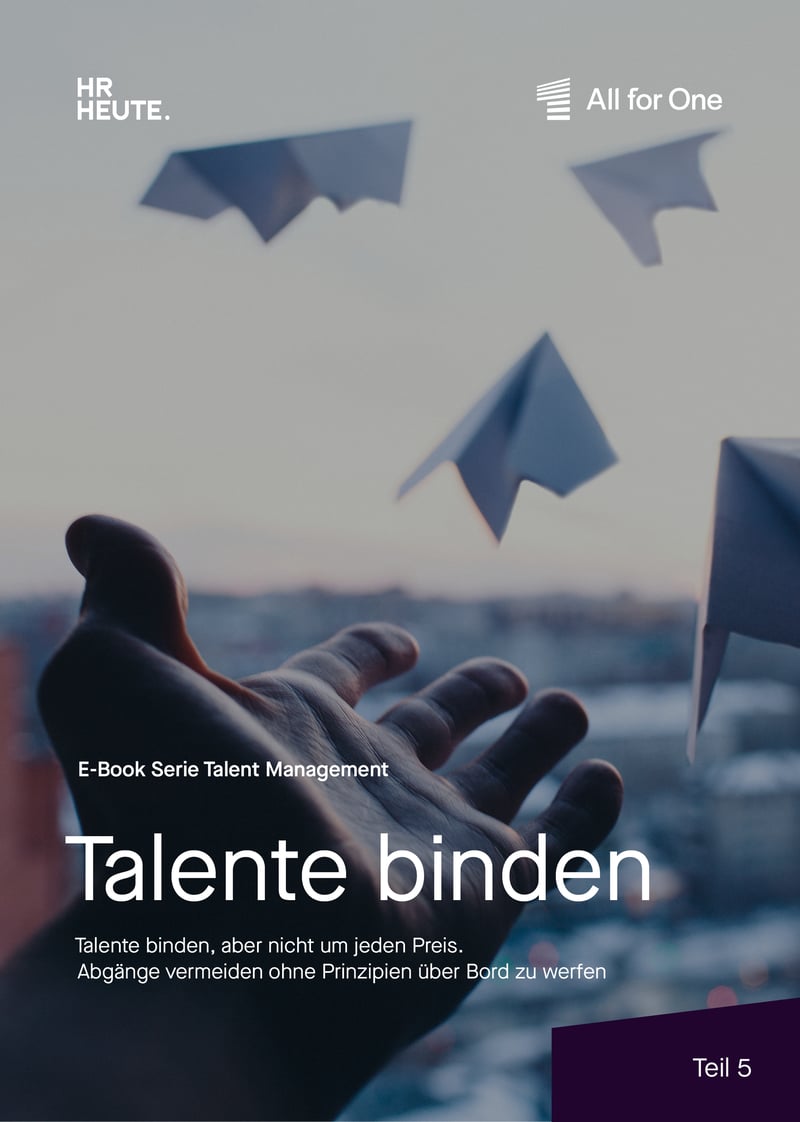 E-Book: Talent Management – Teil 5 - Talente binden cover