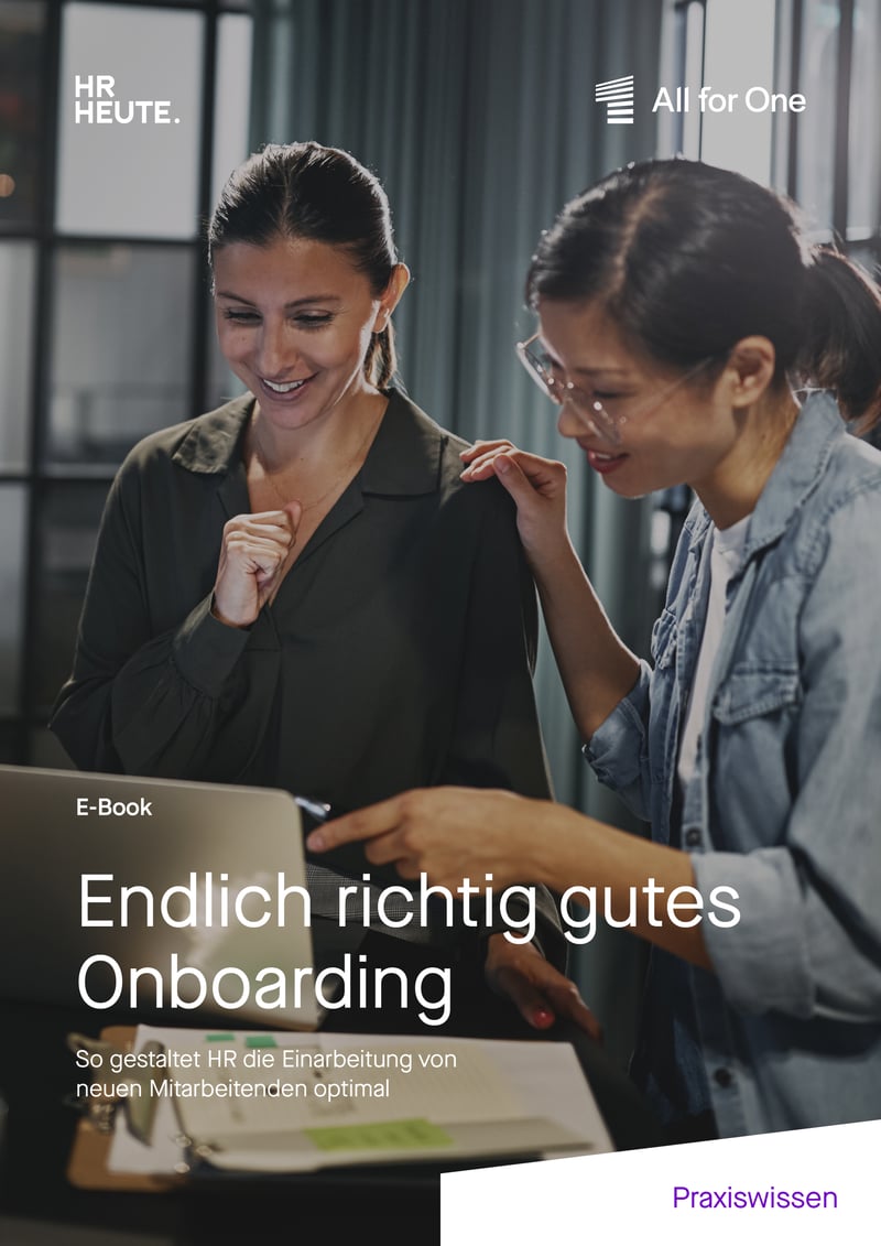 E-Book: Endlich richtig gutes Onboarding cover