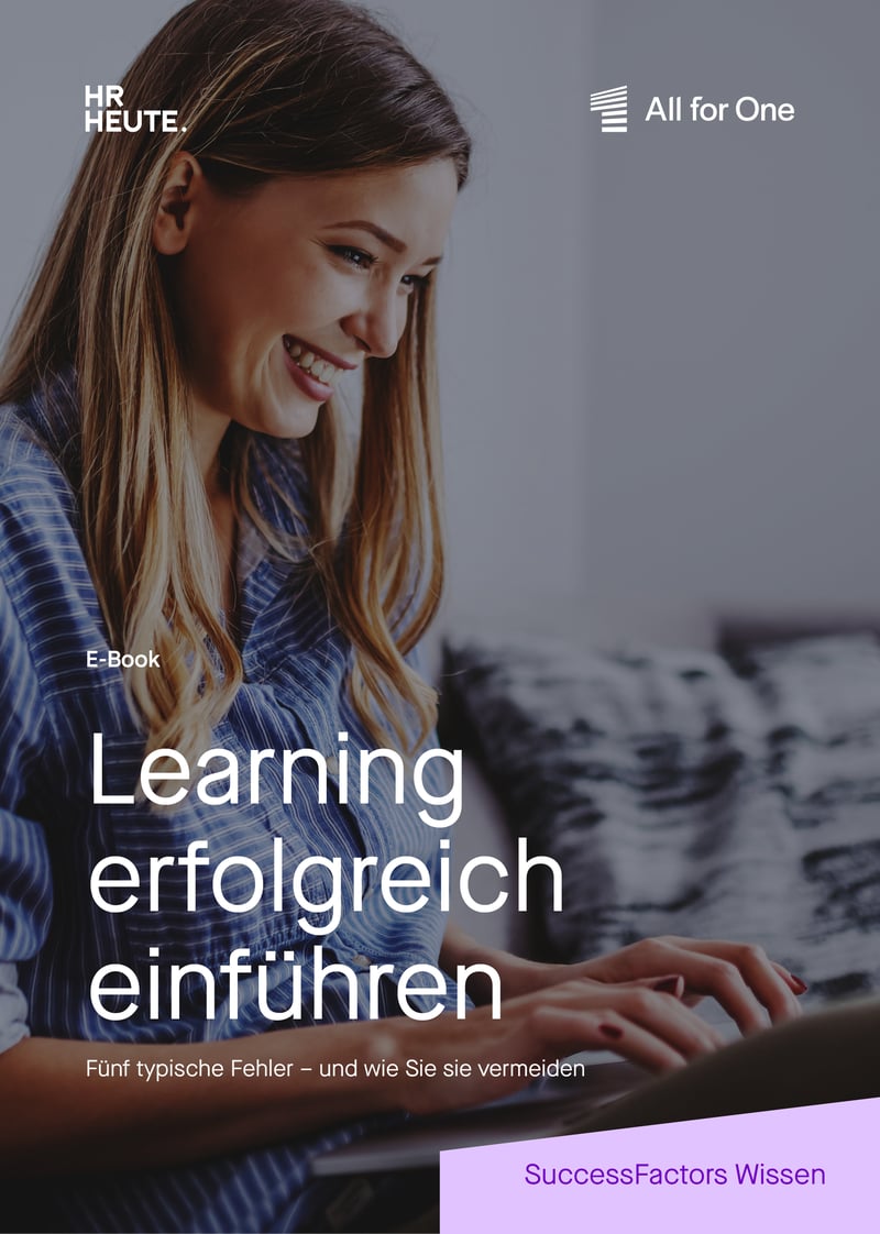 E-Book: SuccessFactors Learning erfolgreich einführen cover