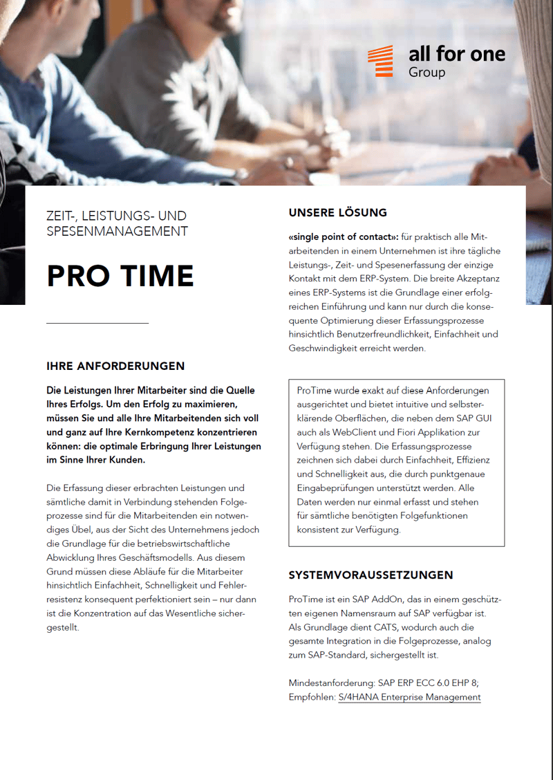 Produktflyer