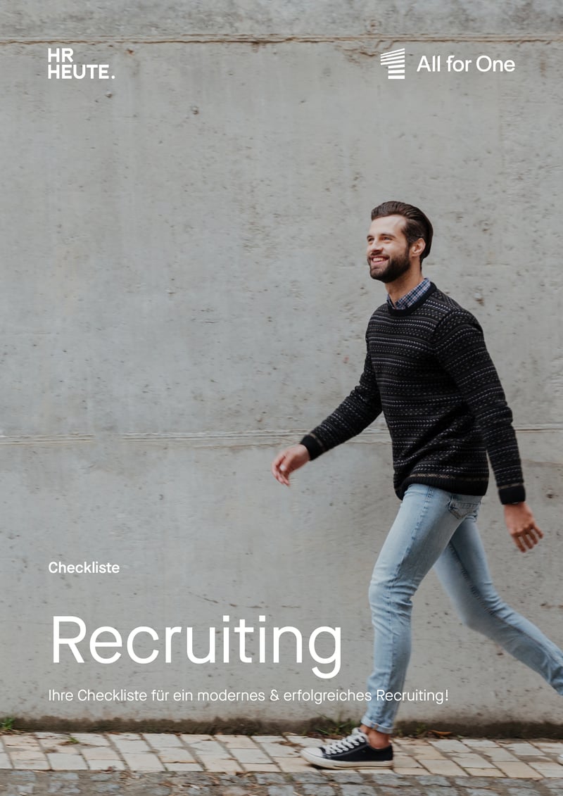 Checkliste für ein modernes & erfolgreiches Recruiting cover